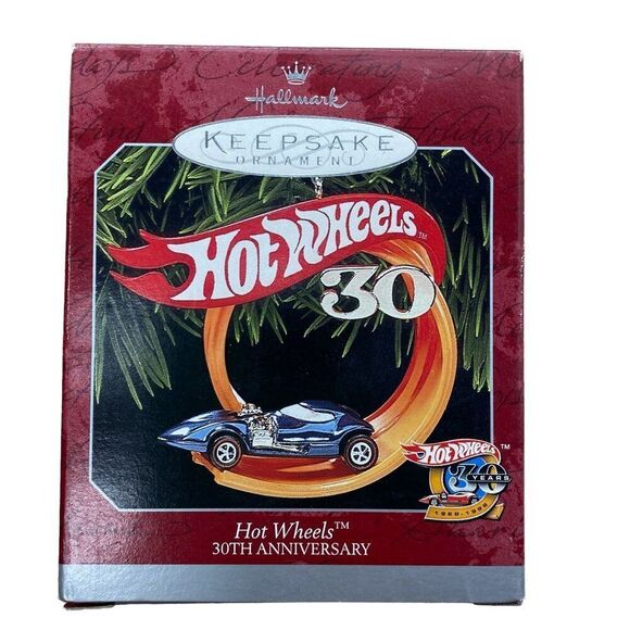 Hot Wheels 1998 30th Anniversary Hallmark Keepsake Ornament - Picture 1 of 7